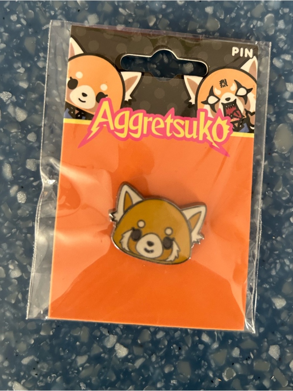 Aggretsuko Fox Pin Lapel New